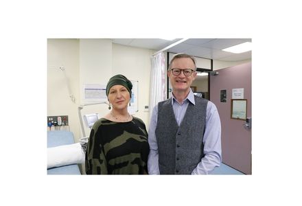 Scottish patient first in Europe to get personalised cancer therapy for gastro-oesophageal cancer
