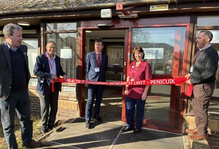 Pioneering Midlothian GP practice proud to launch dedicated primary care research facility