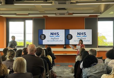 Mental Health Network champion collaborative research benefits with Inverness event success 
